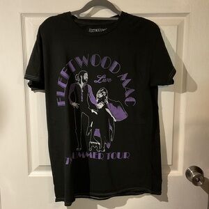NWOT Fleetwood Mac Black & Purple Graphic Tee